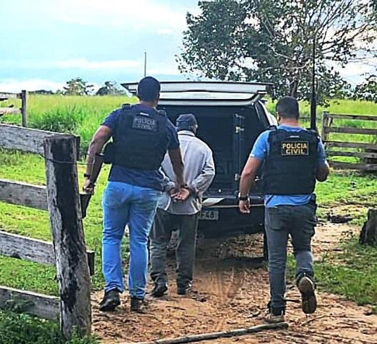 Caseiro é preso por suspeita de estupro de adolescente