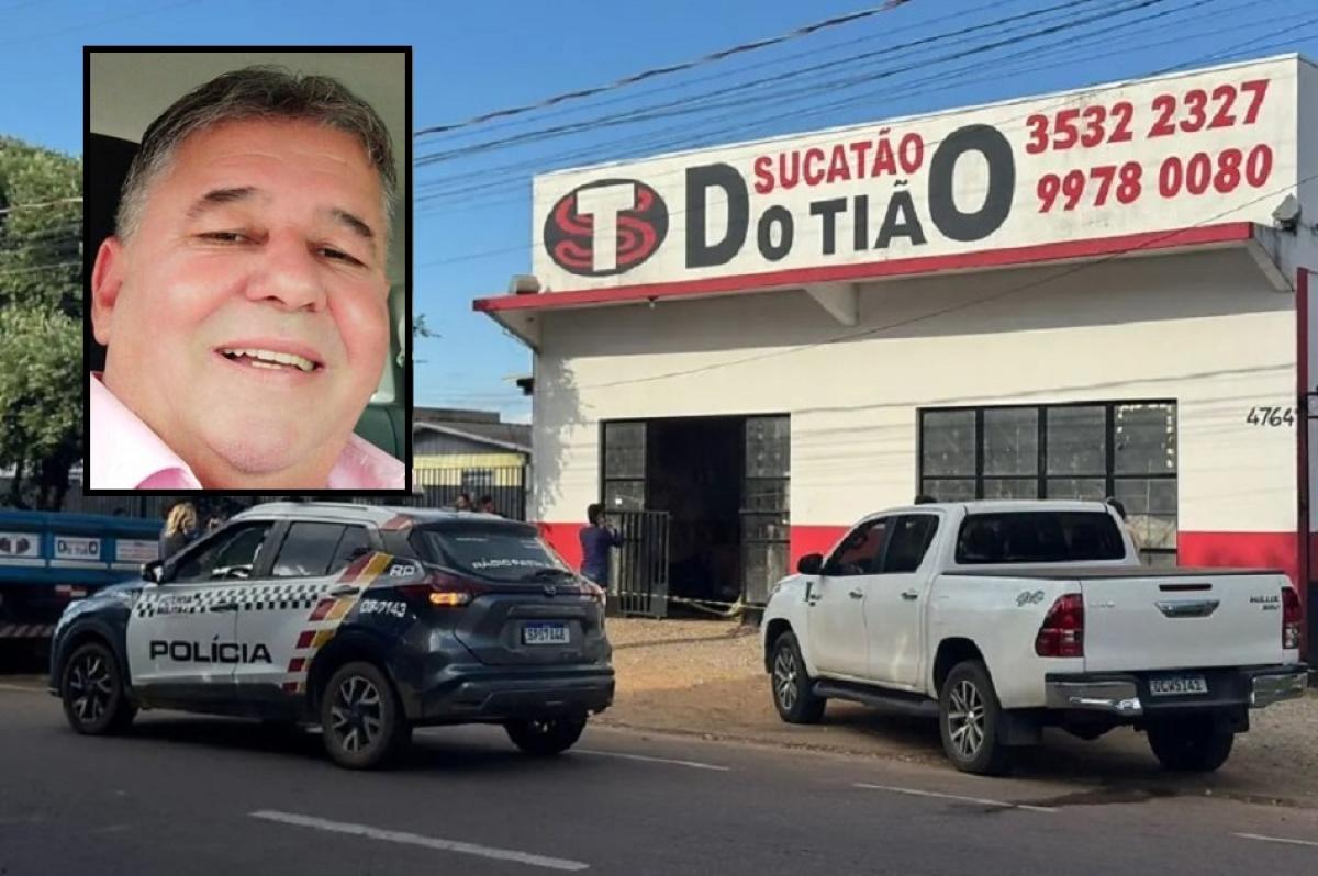 Empresário é morto durante roubo; 7 pessoas são presas