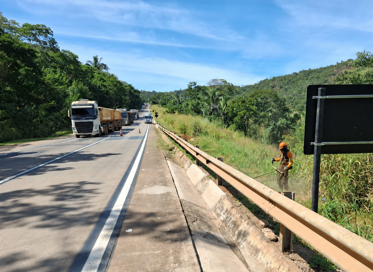 Nova Rota altera o tráfego na Serra de São Vicente entre segunda e quarta-feira (25 a 27/05)