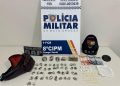 PM prende suspeitos de tráfico de entorpecentes e violência doméstica