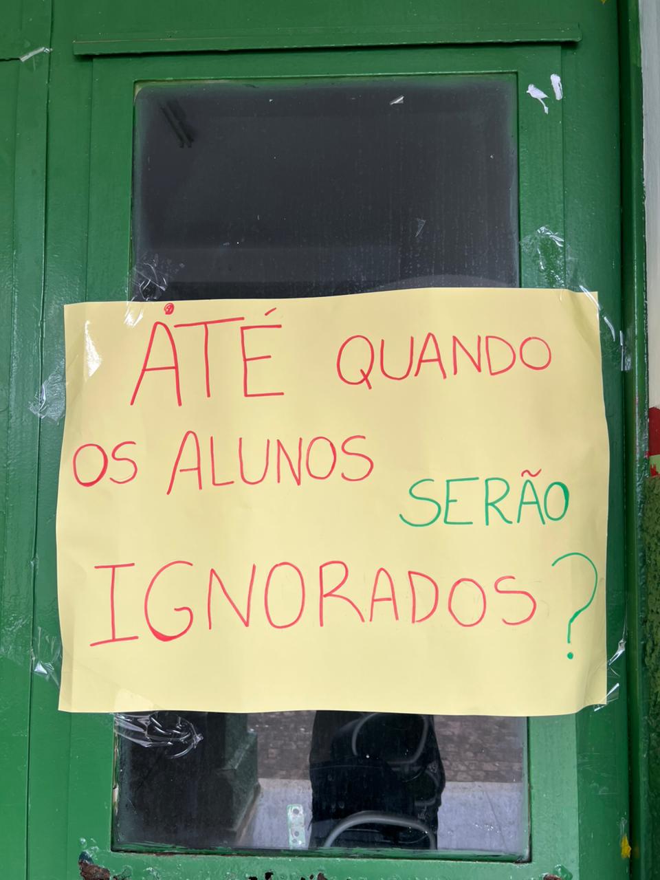 Alunos do IFMT de São Vicente realizam paralisação das aulas até esta quarta-feira (20)