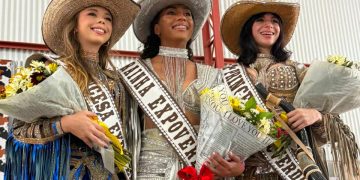 Maria Eduarda Pires é coroada Rainha da 25ª Expoverde durante Costelão da APAE em Campo Verde